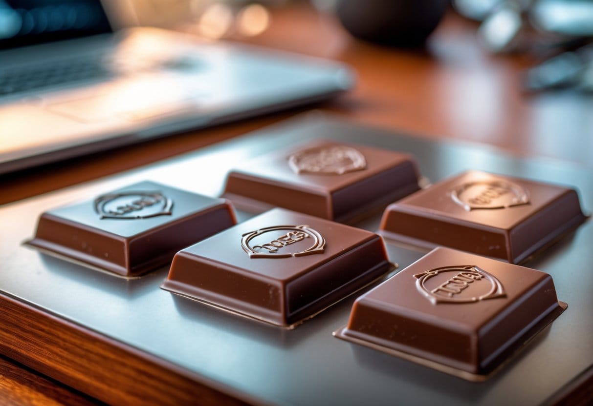 Chokolade med logo er den perfekte firmagave til at styrke kunderelationer