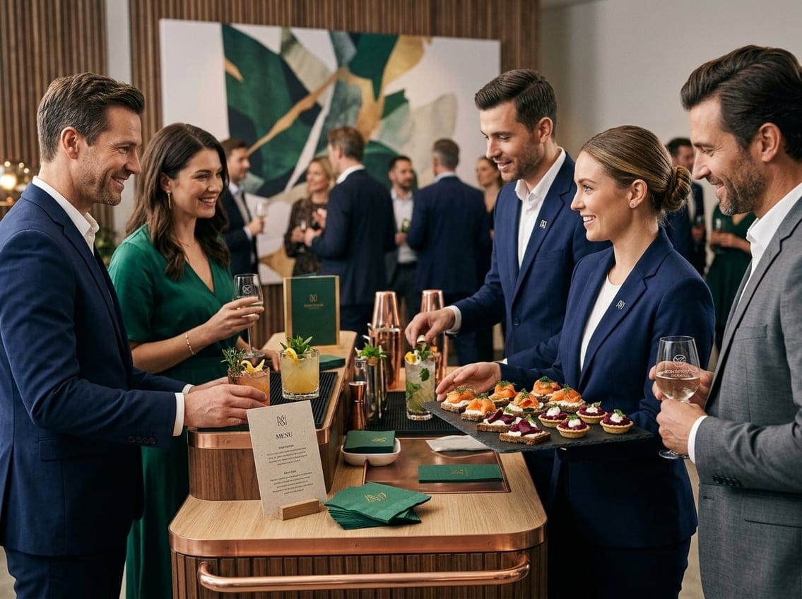 Gør serveringen til en del af brandoplevelsen ved events